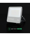 100W LED schijnwerper - 185lm/W, Cree chip, zwart, 6500K, 6 jaar garantie