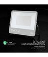 200W LED schijnwerper - 185lm/W, CREE chip, 4000K, zwart, 6 jaar garantie