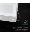200W LED schijnwerper - 185lm/W, CREE chip, 4000K, zwart, 6 jaar garantie