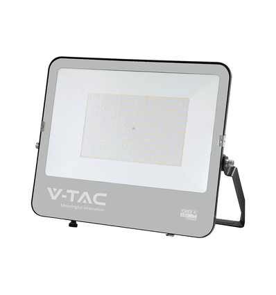 200W LED schijnwerper - 185lm/W, Cree chip, zwarte behuizing, 6 jaar garantie