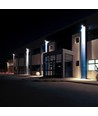 V-Tac 30W Slimline LED schijnwerper - Zwarte behuizing, 4000K