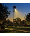 V-Tac LED solcellevarianten projector met PIR-sensor - 150lm/W, IP65, 6000K