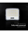 V-Tac 25W LED schijnwerper met zonnepaneel - IP65, zwart