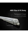 V-Tac 150cm T8 LED armatuur - Voor 1x 150cm LED buis, IP65 waterdicht