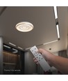 V-Tac 2x30W dimbare LED plafond - Inclusief afstandsbediening, 3-in-1 CCT, wit