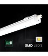 150cm 48W waterdicht compleet LED armatuur - 120lm/W, CCT
