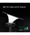 V-Tac 20W Lotus LED solcelle tuinlamp - LiFePO4 batterij, 6000mAh, 3-in-1