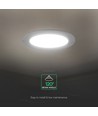 18W rond LED inbouwpanel - CCT 3-in-1, Cree chip, 6 jaar garantie
