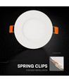 V-Tac 3W rond LED mini inbouwspot - CCT, Cree chip, 6 jaar garantie