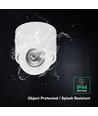 V-Tac 18W LED opbouwspot - IP44, Cree chip, 3-in-1 CCT, wit
