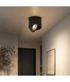 V-Tac 18W LED opbouwspot - IP44, zwart, CCT, Cree chip