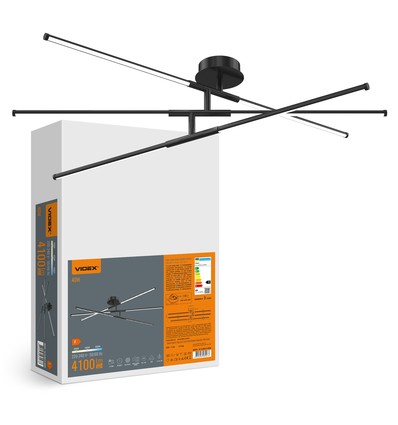 40W LED plafond - Zwart, CCT