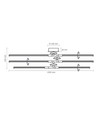 40W LED plafond - Zwart, CCT