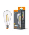 E27 6W dimbare filament LED lamp - ST64, neutraal wit