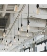 E27 6W dimbare filament LED lamp - ST64, neutraal wit