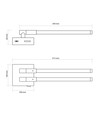 10W LED wand-/plafondlamp - Zwart, CCT, 3 lichtkleuren