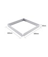 Frame voor 60x60 LED paneel - Snelle montage, zonder zichtbare schroeven, wit