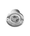 E27 fitting, wandmontage, rechte bodem - Bakeliet, wit