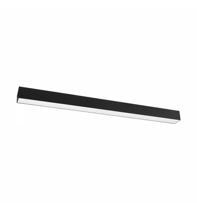 120cm 50W Allday Essential LED Plafond - CCT, Zwart, IP20