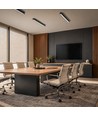 120cm 50W Allday Essential LED Plafond - CCT, Zwart, IP20
