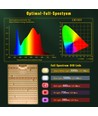 100W LED Kweeklamp – Full spectrum met IR & UV, 30x40cm