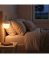 Oplaadbare RGBW LED-lamp - Magnetisch & USB-C, Inclusief afstandsbediening & karabijnhaak