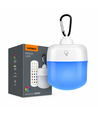 Oplaadbare RGBW LED-lamp - Magnetisch & USB-C, Inclusief afstandsbediening & karabijnhaak