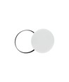 24W LED plafondlamp - Ø32cm, hoogte: 5,2cm, witte rand, incl. zwarte ring