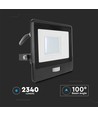 30W LED-breedstraler met sensor - Samsung LED-chip
