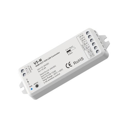 LEDlife rWave RGB+CCT-controller - 12V (180W), 24V (360W)