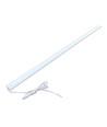 1 meter LED kastverlichting - 6mm hoog, 12V DC, 9W, met eindkap