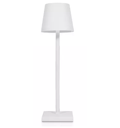 Oplaadbare LED tafellamp Binnen/buiten - Wit, IP54 buiten, touch dimbaar