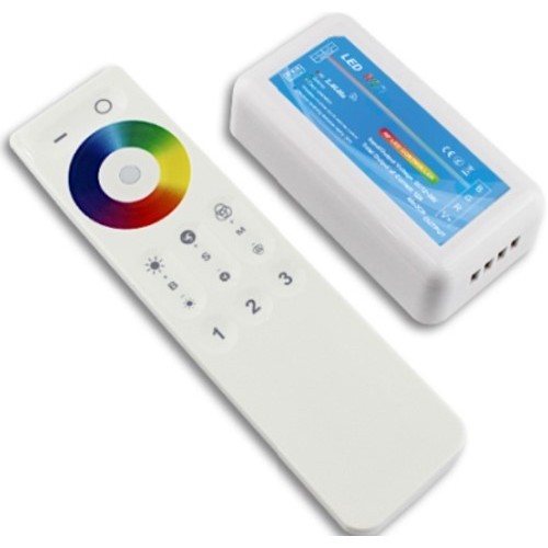 RGB-controller met afstandsbediening - RF draadloos, 12V (144W), 24V (288W)