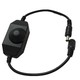 Dimmerschakelaar met kabel - Zwart, 12V (72W), 24V (144W)