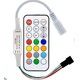RGBIC-controller met afstandsbediening - RF draadloos, slanke afstandsbediening