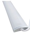 1 meter LED kastverlichting - 6mm hoog, 12V DC, 9W, met eindkap
