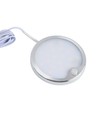 Sono60s meubelspot Ø6cm - 12V DC, Afmetingen: Ø6 cm, opbouw, sensor, geborsteld staal