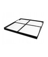 60x60 LED-paneel, 60W - 80lm/W, ingebouwd in zwart frame