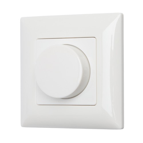 LEDlife rWave draaibare dimmer voor wand - 1 zone, batterij, incl. houder