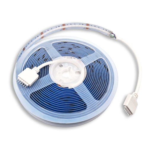5m 16W/m RGB+CCT COB-LED strip RA90 - 24V DC, IP20, COB LED