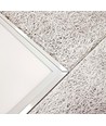Inbouw Troldtekt-rahmen 60x60 - Voor LED-paneel, passend voor Troldtekt zonder aanpassing, witte rand