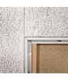 Inbouw Troldtekt-rahmen 60x60 - Voor LED-paneel, passend voor Troldtekt zonder aanpassing, witte rand