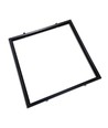 Inbouwframe voor 60x60 LED-paneel - Zwart, nieuw model, passend voor Troldtekt zonder aanpassing