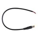DC mannelijke stekker - Voor LED-strips, 5V-48V, zwart