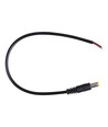 DC mannelijke stekker - Voor LED-strips, 5V-48V, zwart