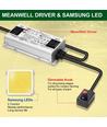 Samsung Quantum board 105W groeilamp - Volledig spectrum, ingebouwde dimmer, inclusief ophangbeugel, IP65