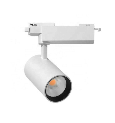 28W 1-fase RA90 Railspot - 175 lm/W, Wit, 1F3W