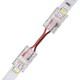 Slanke connector met kabel voor LED-strip - 8mm, enkelkleurig, IP20, 5V-24V