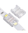 Slanke connector voor LED-strip - 8mm, enkelkleurig, IP20, 5V-24V