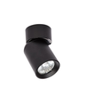 LED GU10 plafondspot - Zwart, verstelbaar, voor opbouw, excl. lichtbron